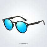 New  Men Womens Sunglasses 2019 Round Mirrored Sun Glasses - here101 - 