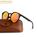 New  Men Womens Sunglasses 2019 Round Mirrored Sun Glasses - here101 - 