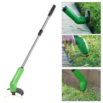 Portable Grass Trimmer Cordless Garden Lawn Weed Cutter Edger Zip Ties Kits Lawn Trimmer for Grass Powerfully Clips Mowing Tool - here101 - 