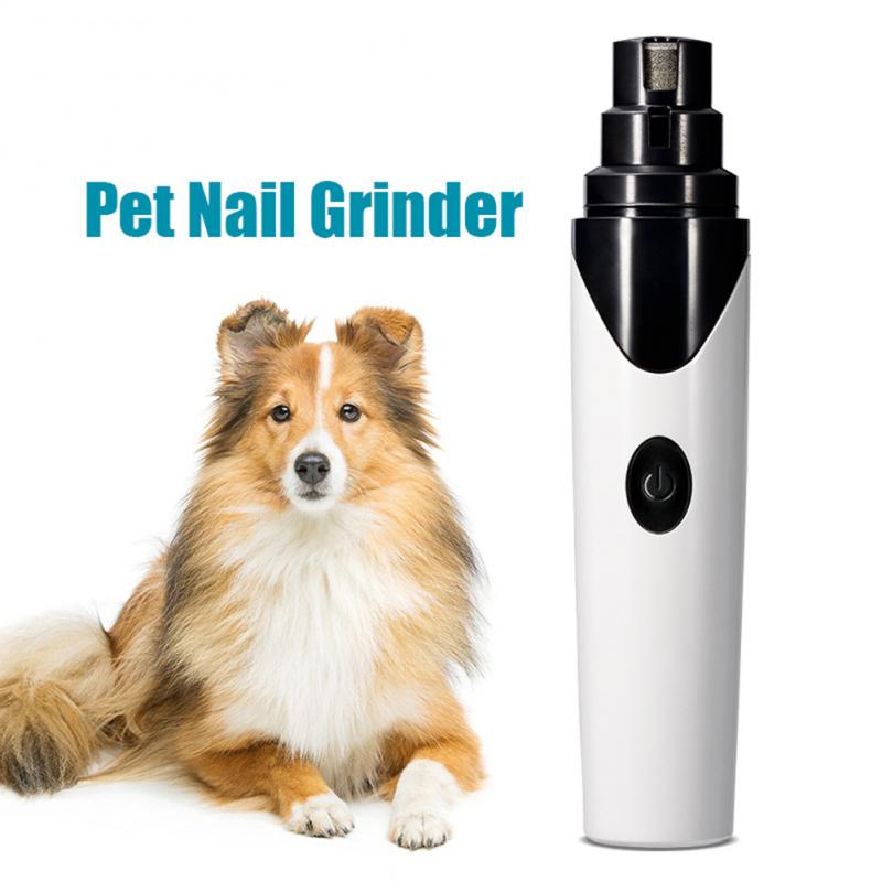 Dog Nail Grinders Professional Electric Dog Cat Nail Clippers Mute Painless Pet Paw Nail Grooming Tool Dropshipping